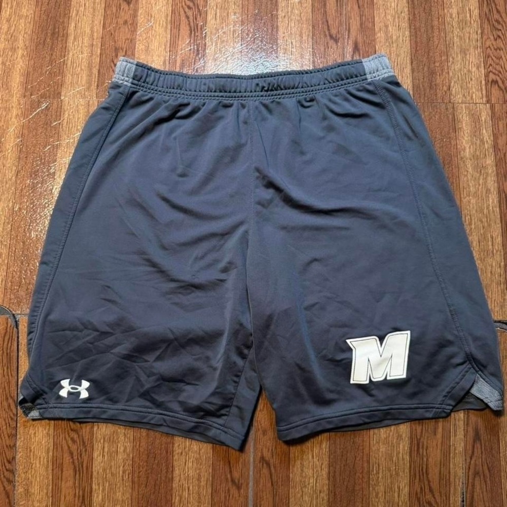 Under Armour Grey Tech Sportswear M Terra‎ Running Train Shorts Large